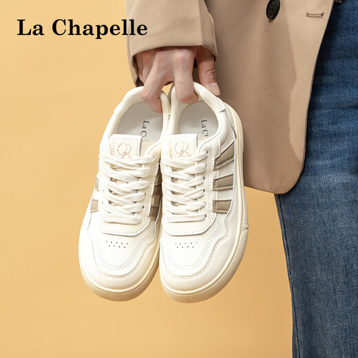 La Chapelle Женская обувь, женская новая универсальная белая обувь, мягкая подошва повседневная спортивная обувь для женщин Mikhachi-A 37