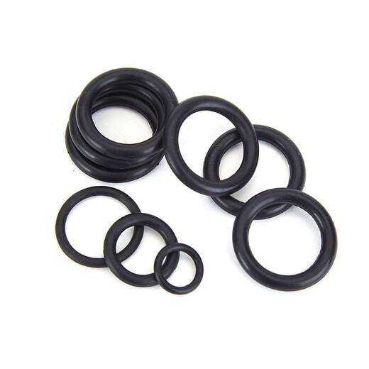 Jinggong (JINGGONG) nitrile rubber o-ring sealing ring o-shaped rubber ring oil seal sealing ring waterproof and high temperature resistant black gasket outer diameter 16*wire diameter 2.4 (50 pieces)