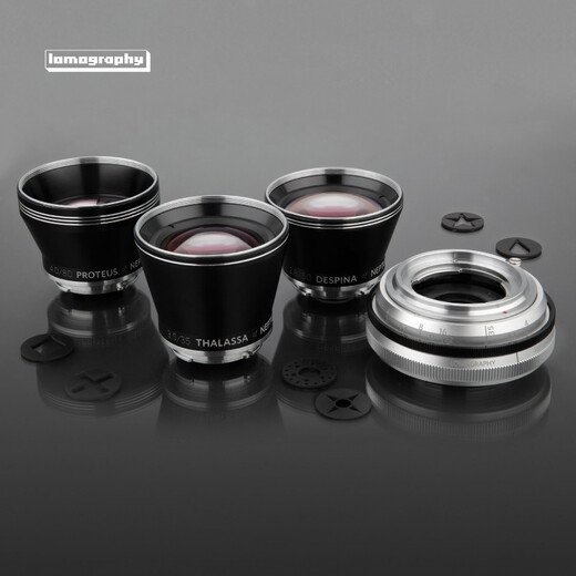 LOMOGRAPHYLomography Neptune Convertible Neptune three-lens lens combination silver Pentax K mount