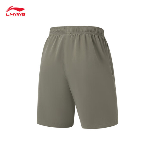 Li Ning Краткие спортивные шорты Мужские летние прохладные прохладные фитнес-рефлексивные комфортные беговые брюки.