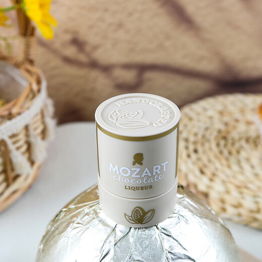 莫扎特（MOZART）【原瓶进口】奥地利巧克力奶油利口酒力娇酒洋酒微醺女士酒 香草白巧克力味500ml