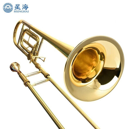 Principiantes de la estrella HeLa Tube B-Flat Alto Trombone Professional B-Flat Performance Student College Calificación General Tenor XTT-130