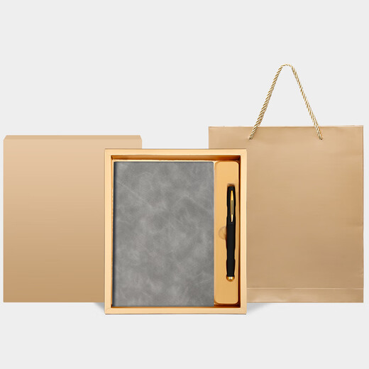 Weimei A5 business notebook gift box high-value 25K notepad paper thickened 200 pages new diary work log business meeting record book can be customized logo