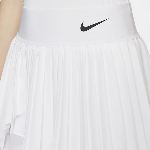 Nike (Nike) Frauen kurzer Rock Sommer schnell trocknend Falten-Tennis-Sportrock Asymmetrisch Faltenrock (einschließlich Basis) DR6850-100 S