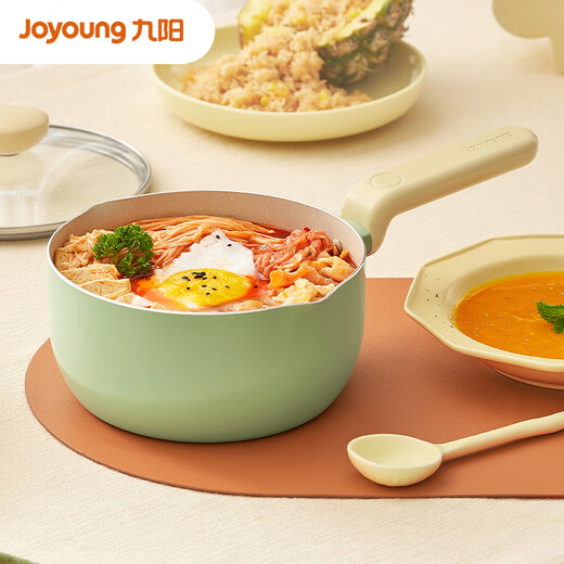 Joyoung Milk Pot Maifan Stone Color Non-stick Baby Food Pot 20cm Hot Milk Noodle Small Pot Gas Induction Cooker Universal Pot
