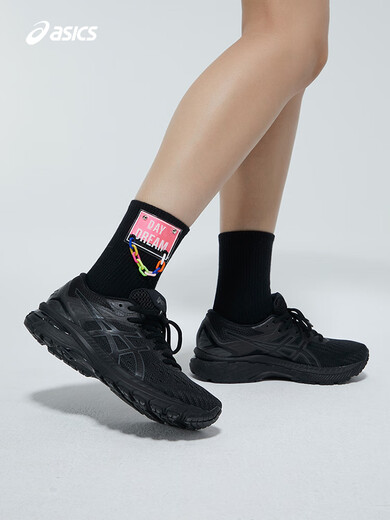 亚瑟士（asics）男女GT-2000 9跑鞋运动鞋 1011A983-020 黑色002【男】. 39