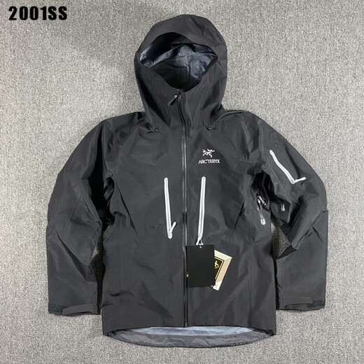 Arc'teryx Arctery Alpha SV SV Sechste Generation Siebte Generation Orcass Whale Hard Shell Jacke Black 7. Generation L.