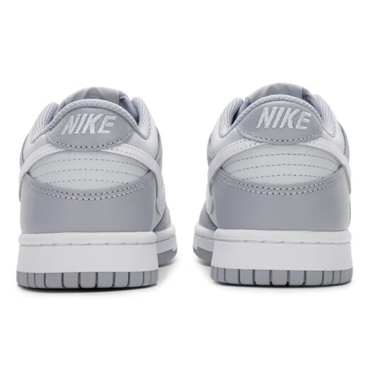 耐克（NIKE）休闲鞋女2025年夏季DUNK LOW减震低帮轻质透气运动鞋DH9765-001 DH9765-001/白色/灰/主推款 40