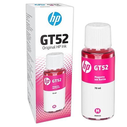 惠普（HP）GT52/53XL墨水676 678 726 728 755 758 798 672 675 589  M0H55AA GT-52品红色墨水(70ML)