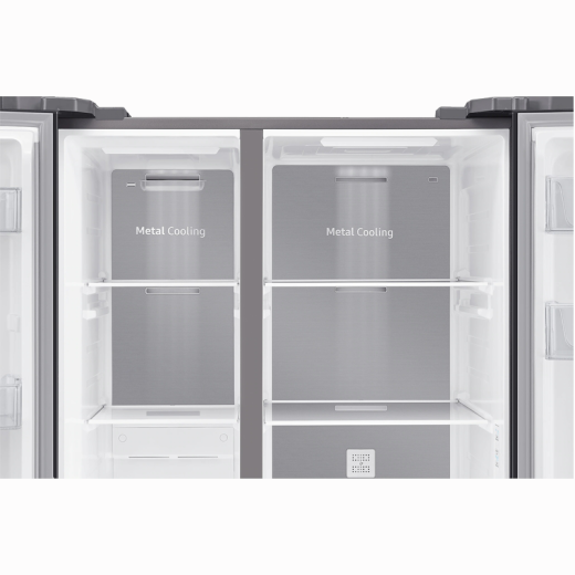 
Samsung (SAMSUNG) 655 liter air-cooled frost-free smart frequency converter original Samsung compressor double-door glass panel refrigerator RS62R50371L/SC