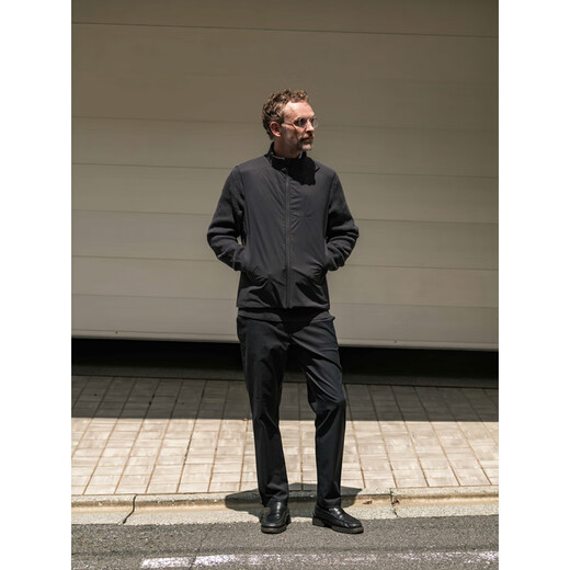 CARE OF LORD Navigator Series Gold Label Primaloft Men's Stand Collar Cotton Clothes Stand Collar Vest Vest 8519 Textured Navy 2XL