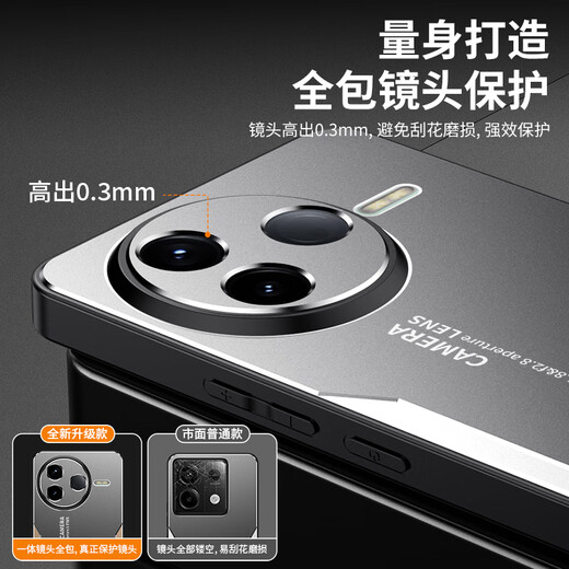 NOUVEAU REDMI K80 MOBILLE THEPHETH CASE NOUVEAU XIAOMI K80 PROTTÉ PROTECTION CASE LECS COILLE ALLIME ALLIME ALLIME FULLE CORD REDMI MÉTAL METH MATTE HARD Shell Men and Women [Black and Gold] Blade Warrior Redmi K80