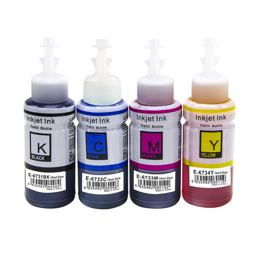 
Those who are close to the ink are suitable for Epson 672 ink L380 L360 L1300 L351 L130 L383 L565 ink Black BK (70ML)
