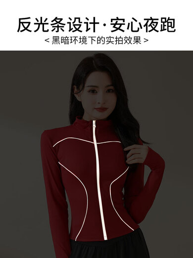 Aimengniao Yoga Wear Sports Suit Women's 2024 New Pilates Fitness Suit Morning Running Suit Quick-Drying Suit Badminton Skirt Suit White + Lotus Root Pink M (Please refer to bust and waist for size selection)