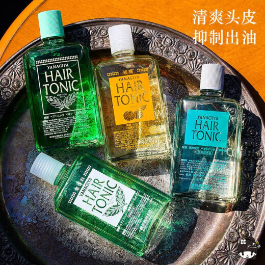 Yanagiya Japan YANAGIYA Yanagiya water liquid hair care hair root nourishing liquid anti-hair loss scalp essence classic mint green 240ml 1 bottle