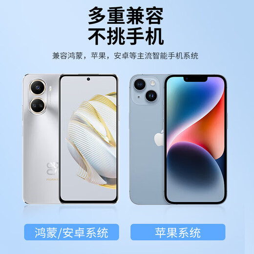 Tongyao GPS locator for children and the elderly, anti-lost tracker, no need to charge, micro anti-lost bracelet, super long standby, elegant white + round lanyard, Android/Apple/Hongmeng universal