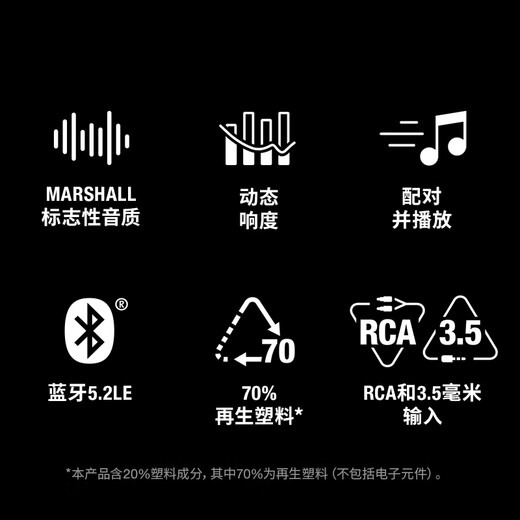 Marshall STANMORE III third generation home wireless Bluetooth 5.2 speaker subwoofer home art speaker brown