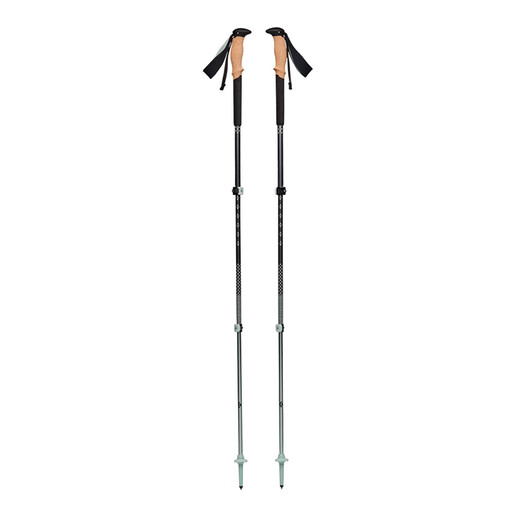 Black Diamond Pursuit outdoor trekking pole FlickLock quick adjustment adjustable hiking pole brown black/Charcoal S/M/100-125 cm