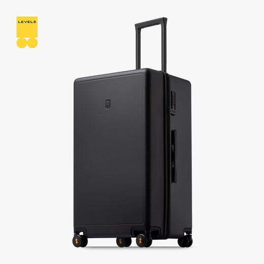 Horizon 8 (LEVEL8) Luggage Password Trolley Case Women's and Men's Checked Travel PC Case 26-inch Large Capacity Traveler Series Black