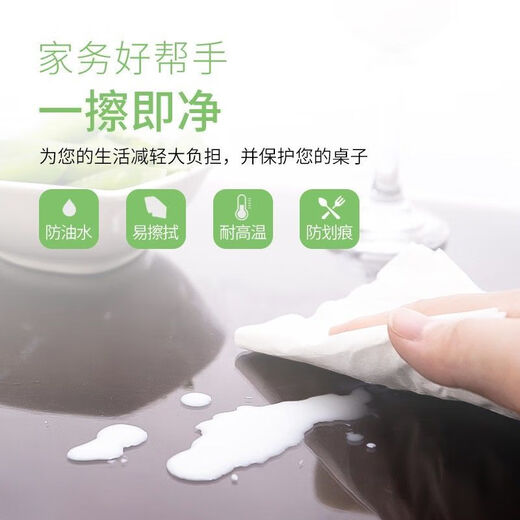 Feather Pocket Transparent PVC Tablecloth Soft Glass Waterproof, Oilproof and Anti-scalding Table Mat Rectangular Coffee Table Dining Table Mat Crystal Plate Tablecloth Upgraded Environmentally Friendly Pure Ultra-High Transparent 2.0 Model Width 90cm*140cm