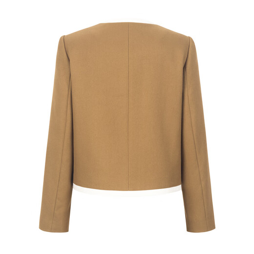 El nuevo producto de Yi Xiangliying [Oferta especial de liquidación tan baja como 269 yuan] Yi Xiangliying's Women's Jacket Coffee-9208 S