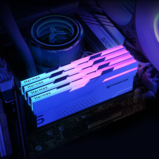 Acer PREDATOR 32G (16G 2) set DDR5 6000 frequency desktop memory stick Hermes Ice Blade series RGB light strip (C28) Shi Yaohei AI computer accessories