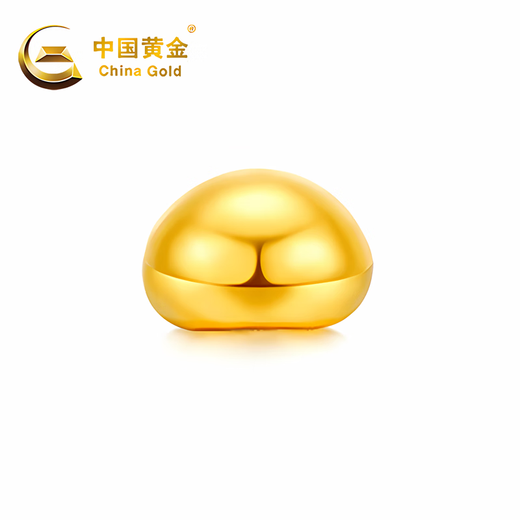 中国黄金黄金小金豆999足金纯金收藏投资毕业生日礼物送女朋友老婆 黄金*小金豆【赠许愿瓶+证书】 金重约：1g
