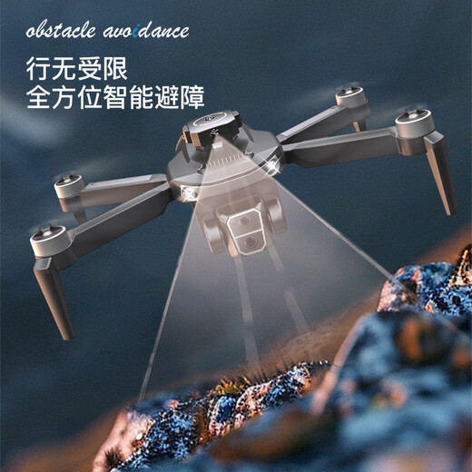 兽无人机SG101MAX小型高清入门无人机航拍器避障无刷遥控飞机四轴飞行器成人儿童玩具 黑-高清航拍-无刷电机-避障 双电池【收纳包+易损配件】