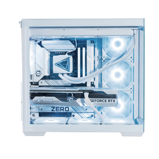 微星（MSI）碉堡PLUS 白色 机箱支持ATX主板(360冷排位/背插主板/海景房/左右分仓/支持5090）