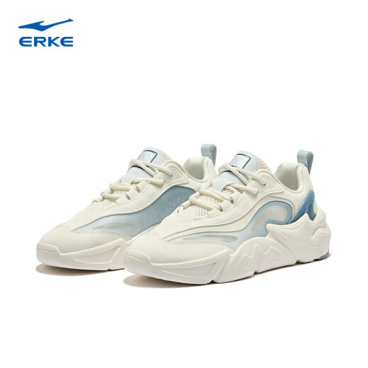 Hongxing Erke casual shoes for men spring and summer new breathable lightweight jogging shoes thick sole heightening sports shoes for men Wu Yandangqu 3.0