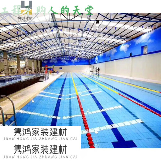 TLXT Stadium Standard Swimming Pool Tile Competition Swimming Pool Mosaic Blue Glazed Ceramic Tiles 115240 Fish Pool Pool 115*240 Light Blue 1342 One Piece Price