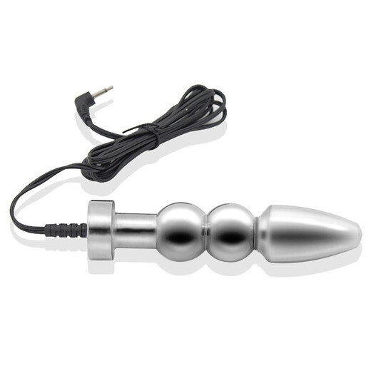 Clip de pecho eléctrico Anal enchufe sm varilla uretral para hombres varilla uretral estimulante anillo de pene anillo de pene juguete 1278 host + enchufe anal 2 + batería