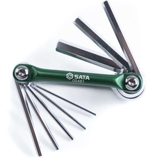 SATA Tools Hexagonal Wrench Set Portable Hexagonal Set 6-Angle Screwdriver Hexagonal Tool 05481