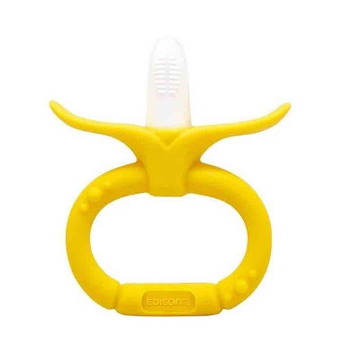 JD Logistics Japanese local version EDISON children's hand-held chewing gum banana-shaped baby teether