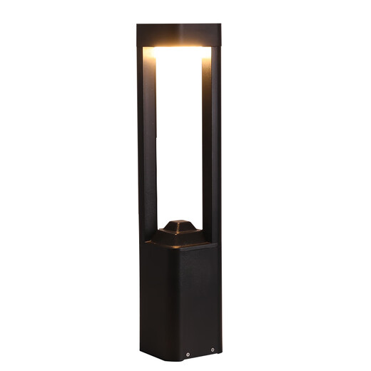 Yilin Rasenlampe Innenhof Stehlampe im Freien wasserdichte Rasenlampe Erdungsstecker elektrische Gemeinschaft 30 cm 60 cm elektrischer Stil 5-Höhe 60 cm Gehäuse aus Aluminiumdruckguss (jetzt