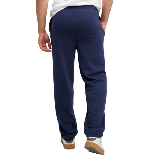 HANES ComfortSoft EcoSmart Men's Fleece Sweatpants Navy Blue Large