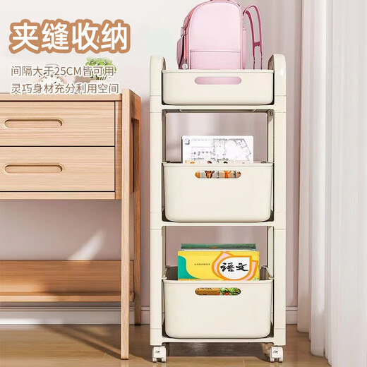 Anya study shelf removable student desk storage trolley bag rack office bag storage two layers