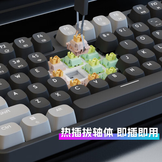 FLESPORTS Mechanical keyboard shaft switch hot-swap kit DIY customized Kaihua BOX Jiadalong TTC axis Belly spirit avocado shaft 10 pieces