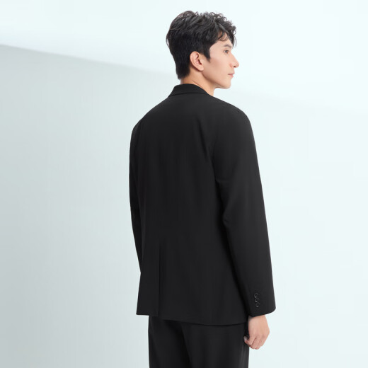 HLA海澜之家西服男25春季轻商务时尚系列平驳领西装外套男