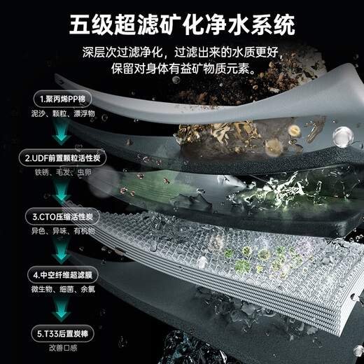 Royalstar Commercial Direct Drinking Machine Office Direct Drinking Water Purifier Water Purifier Integrated Drinking Machine Factory Large Water Dispenser Company RO Reverse Osmosis Commercial Water Purifier Direct Drinking Heating All-in-One Machine Jingcang Direct Fa UV Sterilization丨Open and Clean丨Five-Level Ultrafiltration丨White