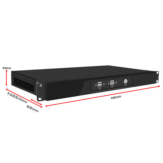 Чип Timesron H610 9-го и 12-го поколения Промышленный компьютер 1U Четырехъядерный компьютерный зал Core i3i5i7 Компьютер для динамического мониторинга окружающей среды Сервер ETC Многопоследовательная машина 19-дюймовый стоечный хост i5-6400 8G+256G Материнская плата 310P Шасси 1U Двойная сеть 6 последовательных портов с источником питания GPIO FLEX