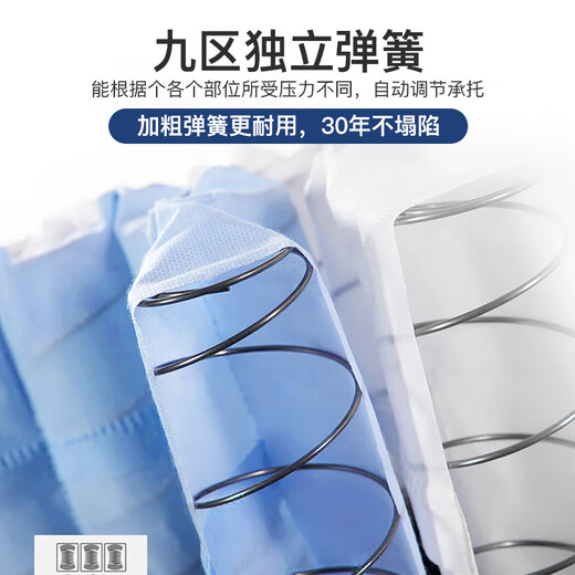 
Golden silk hippocampus mattress hippocampus mattress natural latex independent spring mattress Simmons environmentally friendly coconut brown soft and hard dual-purpose detachable and washable Lexiang 20 moderately soft and hard: reinforcement spring + latex 1350*1900