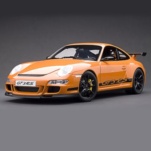 奥图亚（AUTOART）奥拓 1:12 保时捷911(997) GT3 RS 汽车模型 合金车模静态跑车 收 绿色 12118
