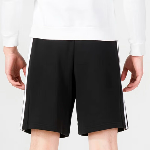 Adidas Shorts Herrenhosen 2025 Sommer Mode klassisch klassische drei Streifen mit atmungsaktiven, komfortablen losen lässigen Sporthosen IC9435 L