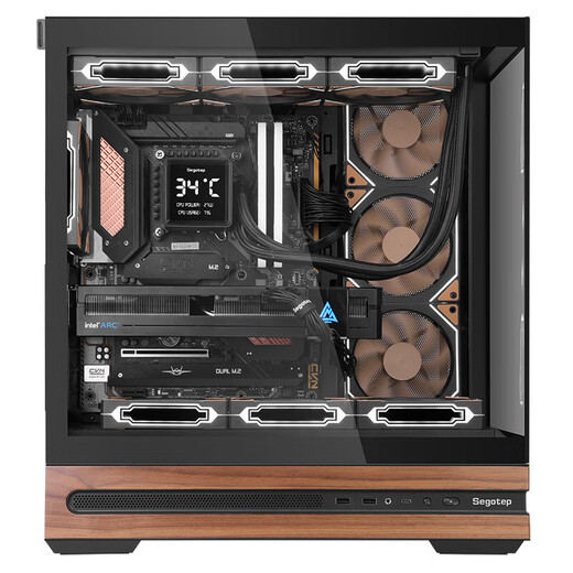 Colorful RTX 5090D 5080 5070 Ti graphics card desktop assembly computer host 265K 14700KF AI designed e-sports game DIY complete machine Configuration 2 RTX 5070 host 265K core display + Colorful Z890M motherboard