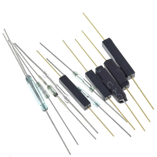 
Ruilima reed reed tube normally open/normal closed anti-vibration anti-loss magnet control switch plastic seal type/glass type patch imported normally open glass type MKA14103 volume 2*14M