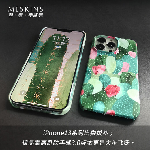 meskins MeSkins苹果13promax手机壳小清新mini手感壳苹果13Pro男女新款壳 1502 iPhone16
