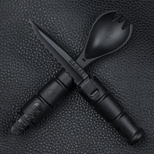 
KA-BAR imported from the United States Kaba 9909 outdoor tactical tools multi-functional knife and fork combination tableware portable dining spoon Kaba 9909