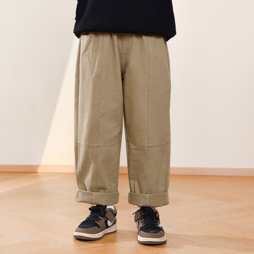 McTICCO Boys Automne Clothes Khaki Pantal