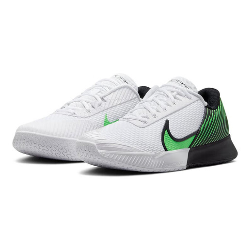 Nike Nike Tennis Shoes Мужские Zoom Woom Vapor Nadal Federer Профессиональные кроссовки износостойкие и не скользящие DR6191-105 Черные и зеленые мужчины 42,5 27 см.